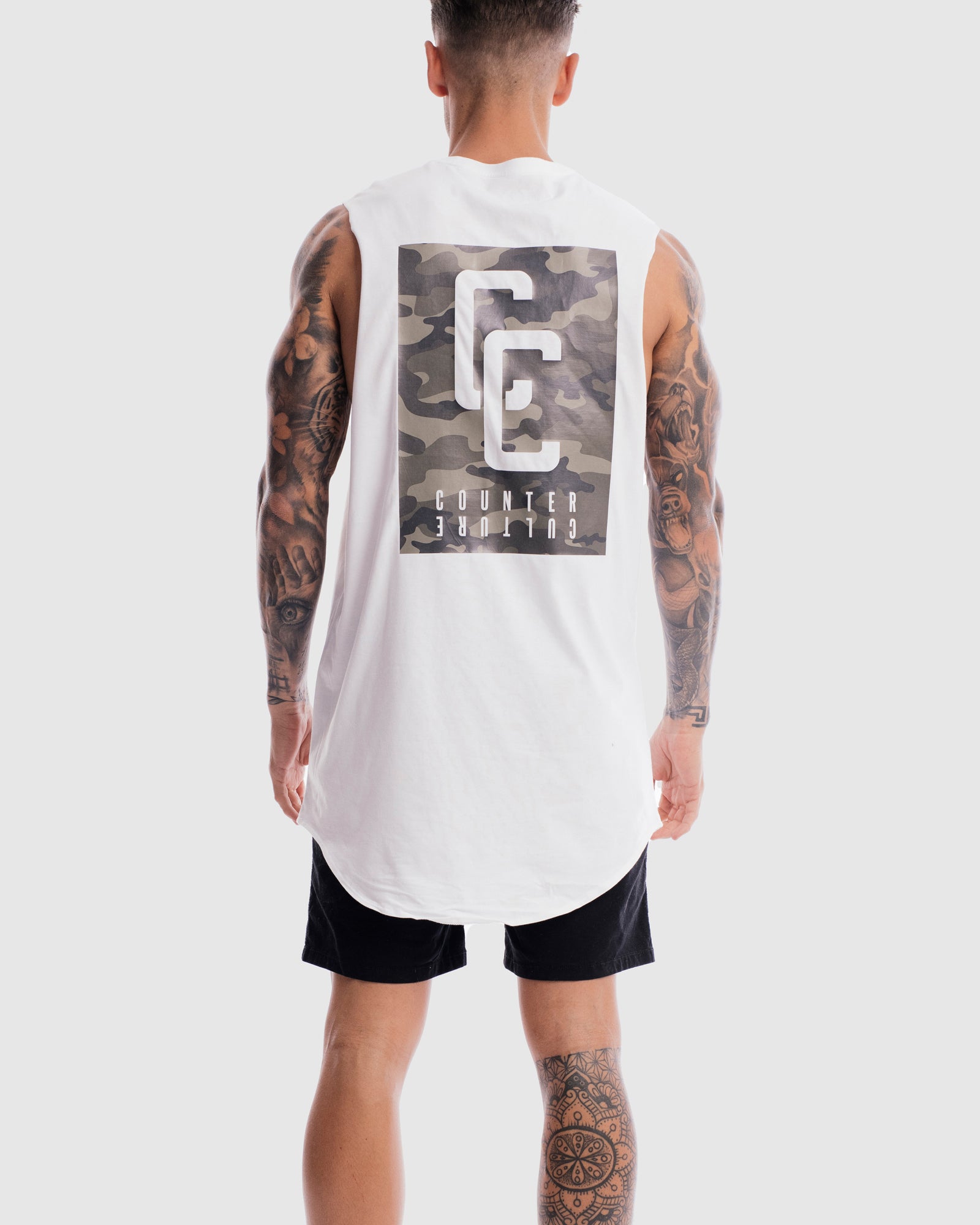 Combat Cryptic Curved Hem Tank