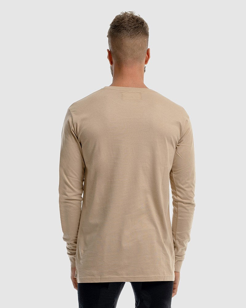 Garland Mono Embroidery Long Sleeves Tee