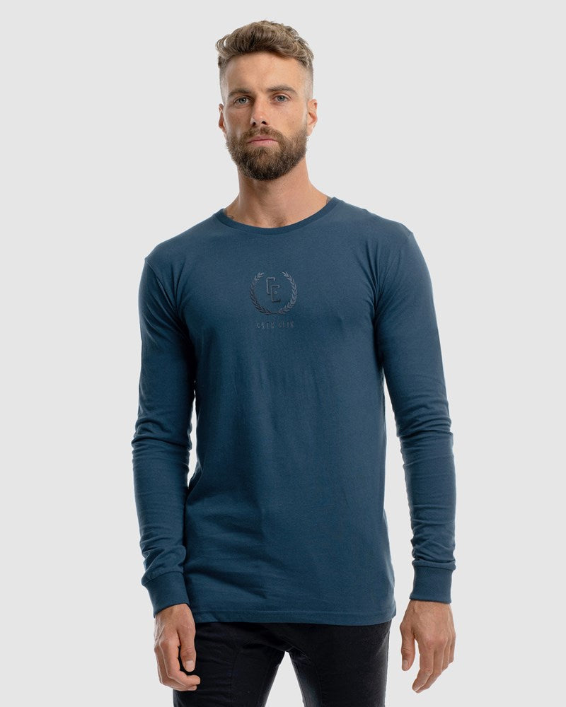 Garland Mono Embroidery Long Sleeves Tee
