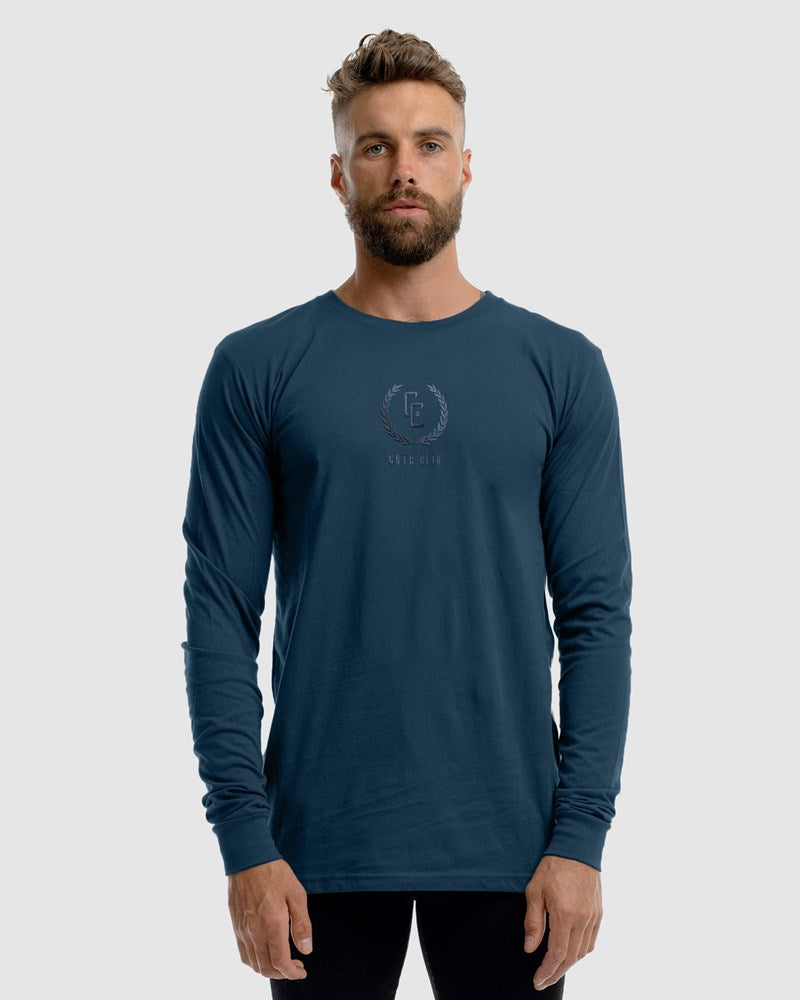 Garland Mono Embroidery Long Sleeves Tee