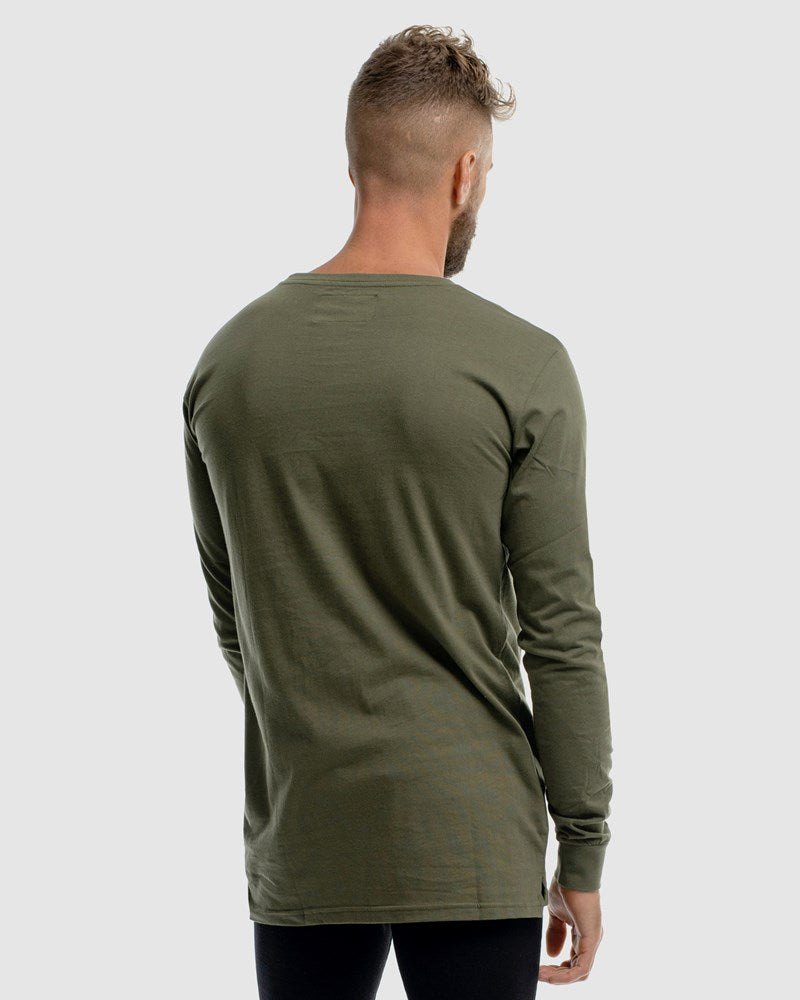 Garland Mono Embroidery Long Sleeves Tee