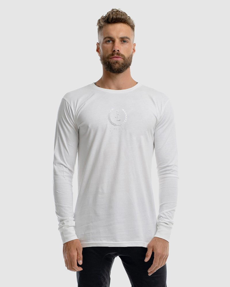 Garland Mono Embroidery Long Sleeves Tee