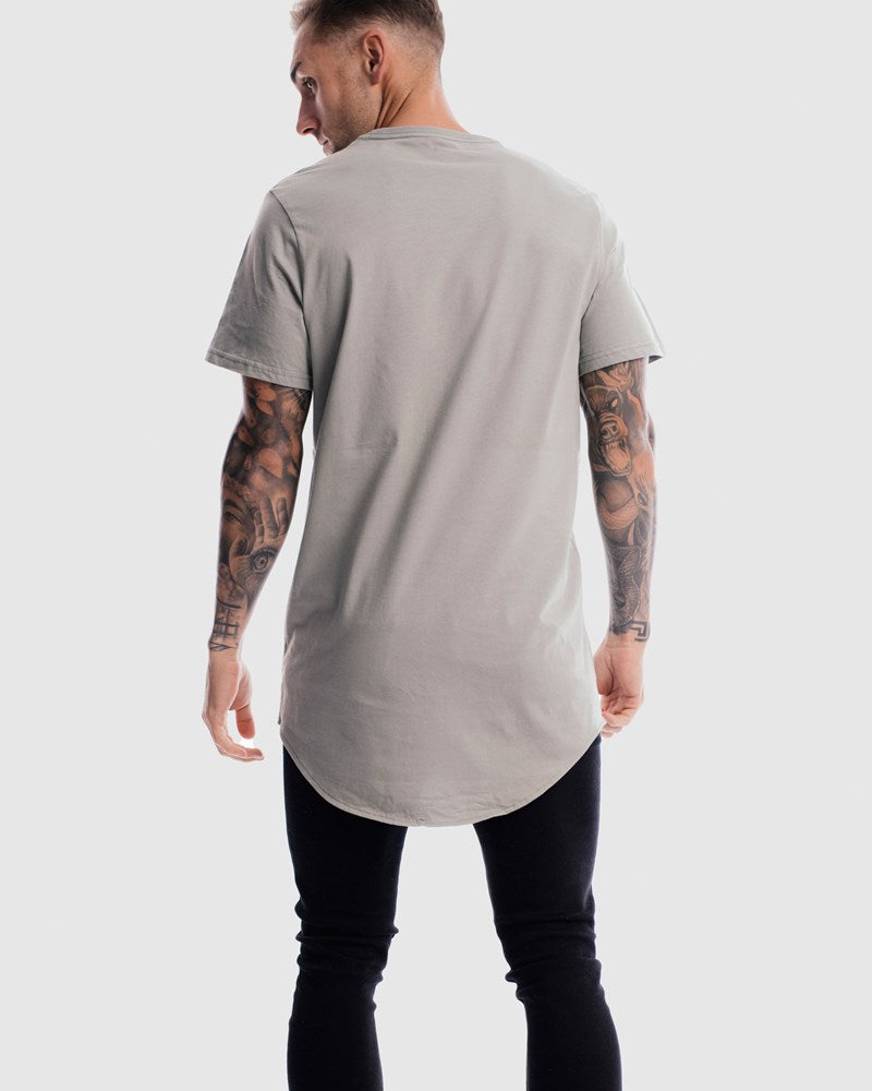 Absent Curved Hem Tee