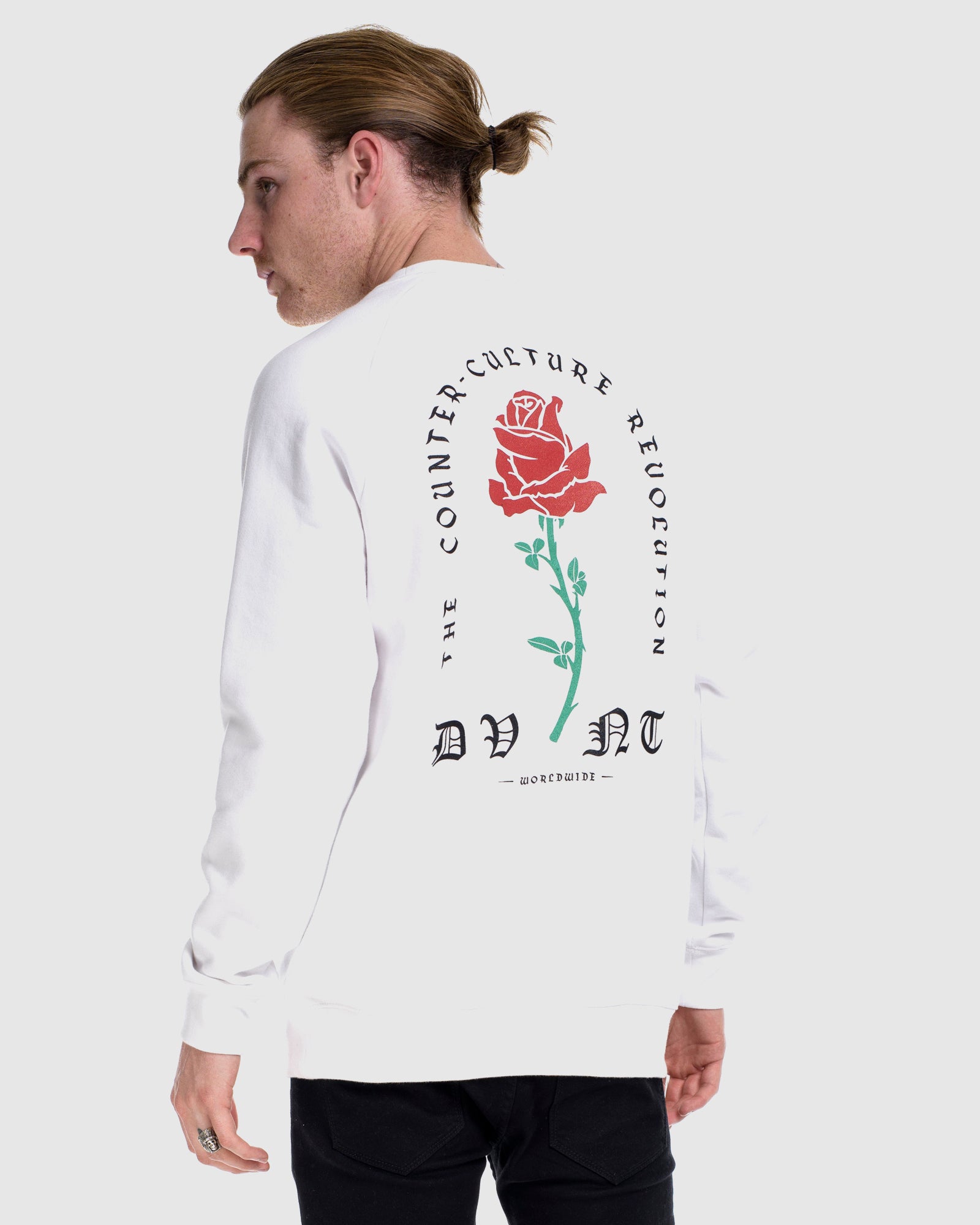 Barbed Rose Crewneck