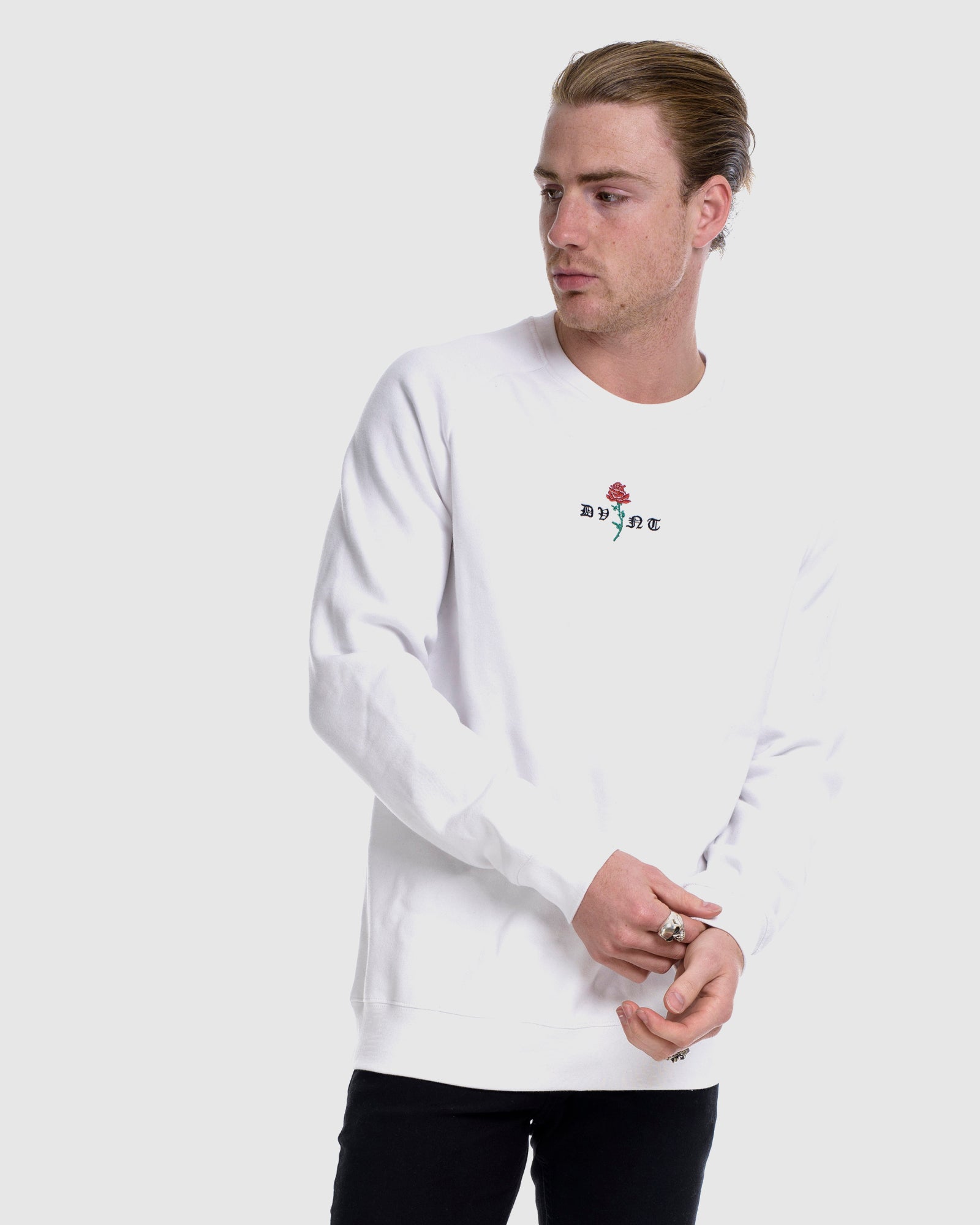 Barbed Rose Crewneck