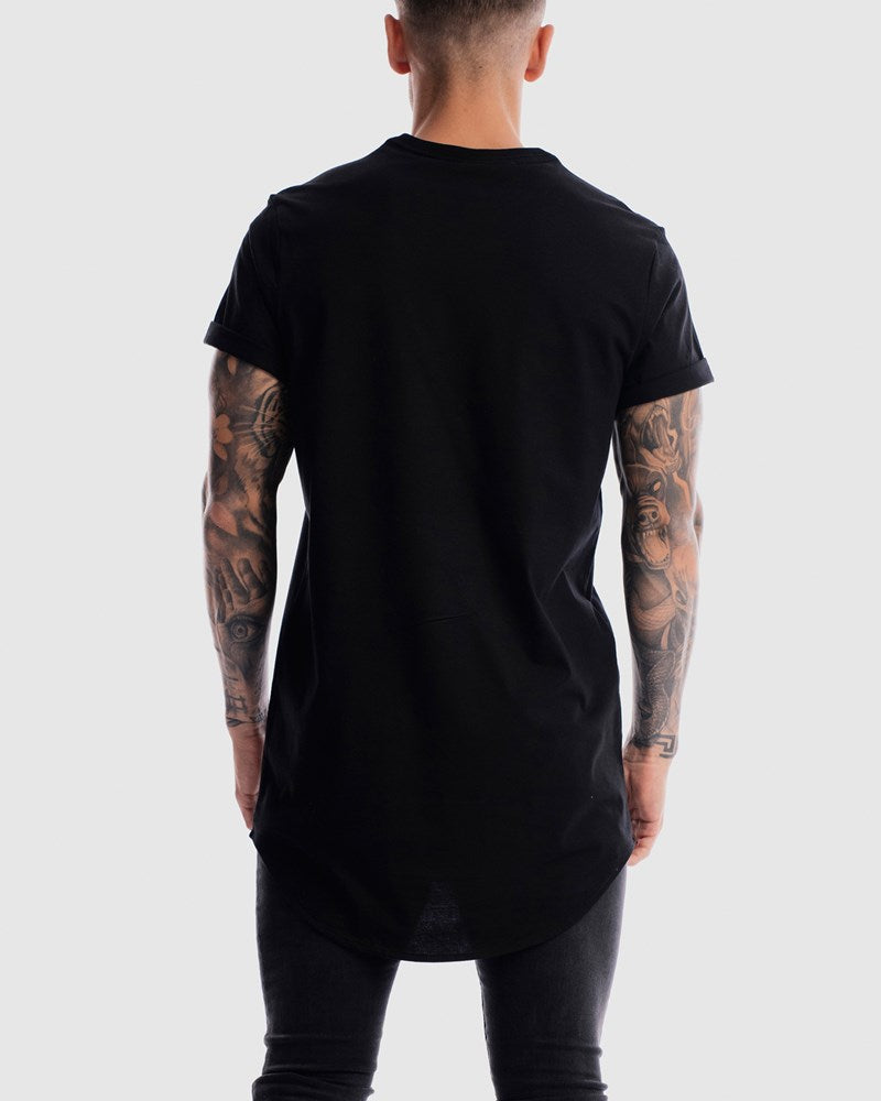 Locale Curved Hem Tee