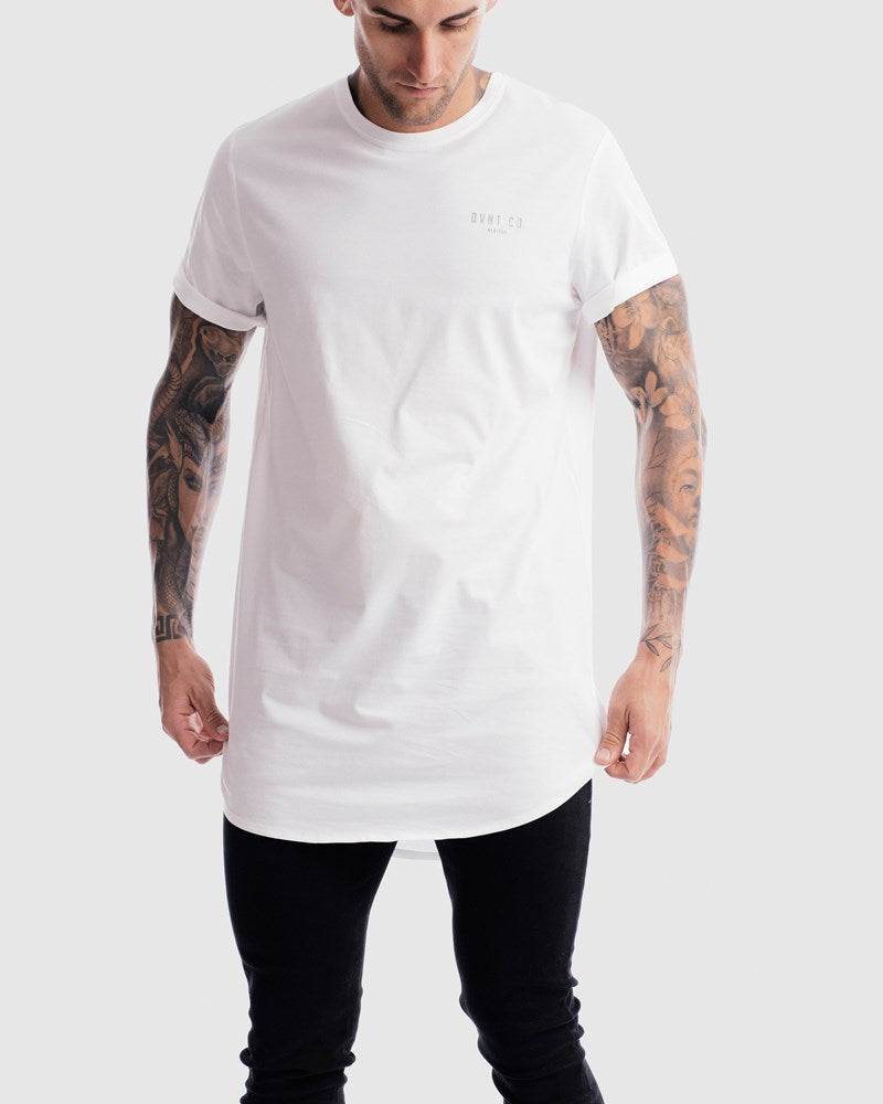 Locale Curved Hem Tee