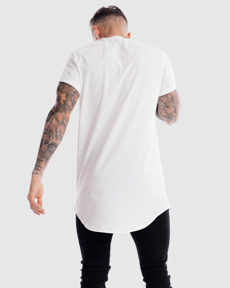 Locale Curved Hem Tee
