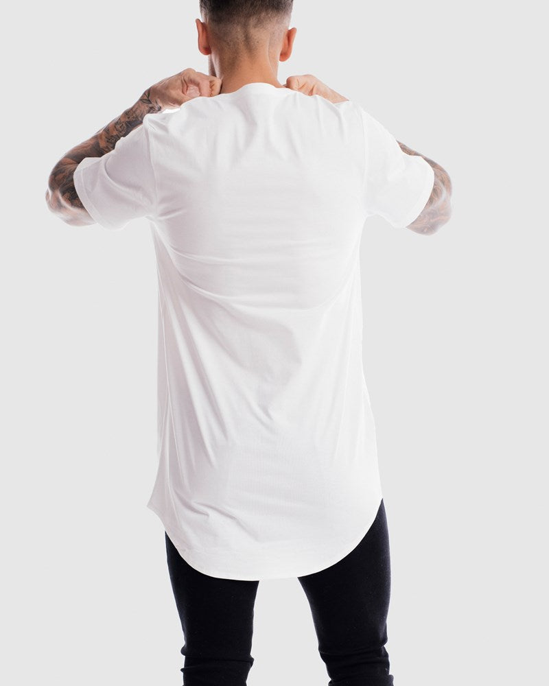 Saint Curved Hem Tee