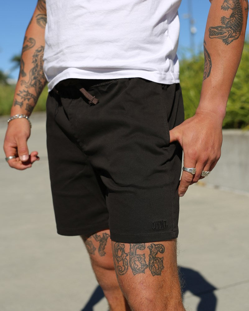 Drop Embroidery Shorts