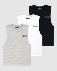 3-Pack Ethos Crest Tank