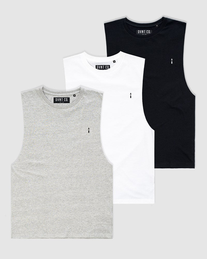 3-Pack Nuance Rise Tank