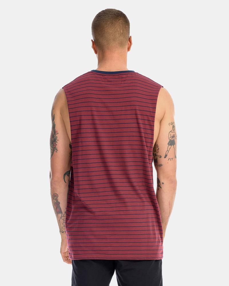 Superior Devoid Tank - Stripe Ox/Ink