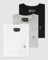 3-Pack Anchor Embroidery Tee