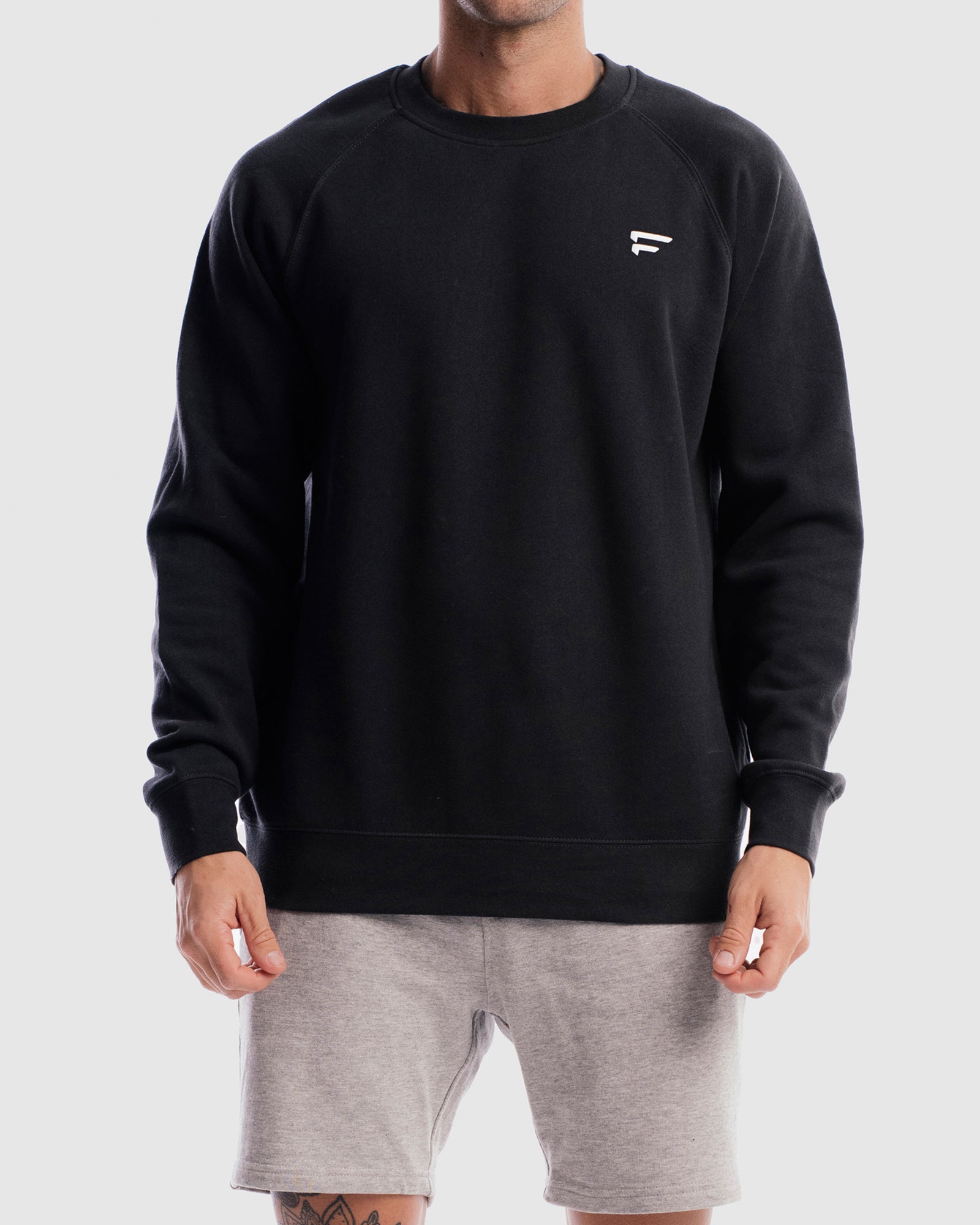 Performance Crest Rise Crewneck