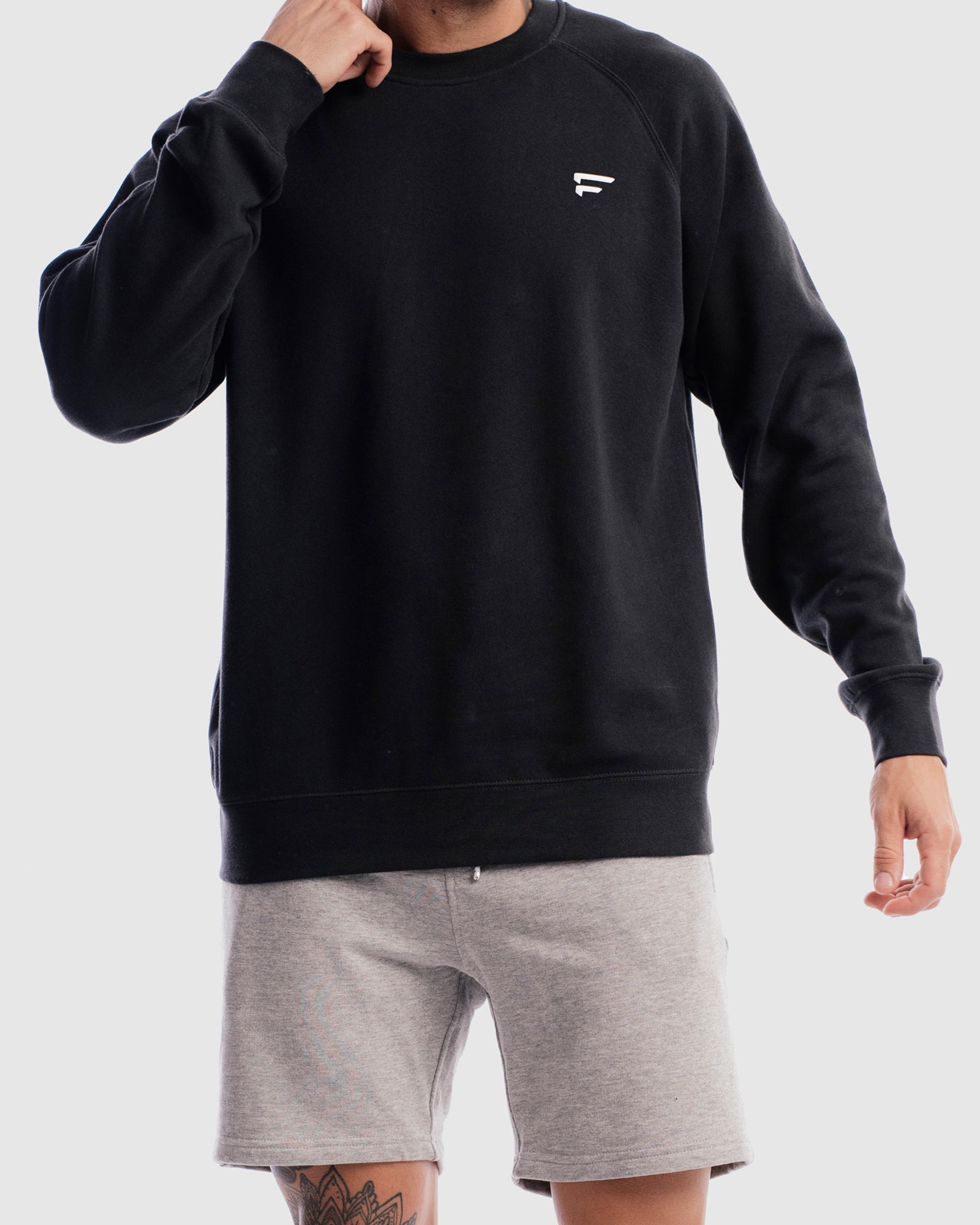 Performance Crest Rise Crewneck