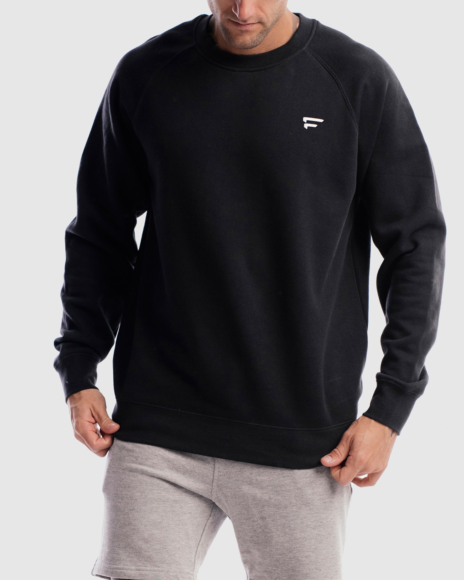 Performance Crest Rise Crewneck