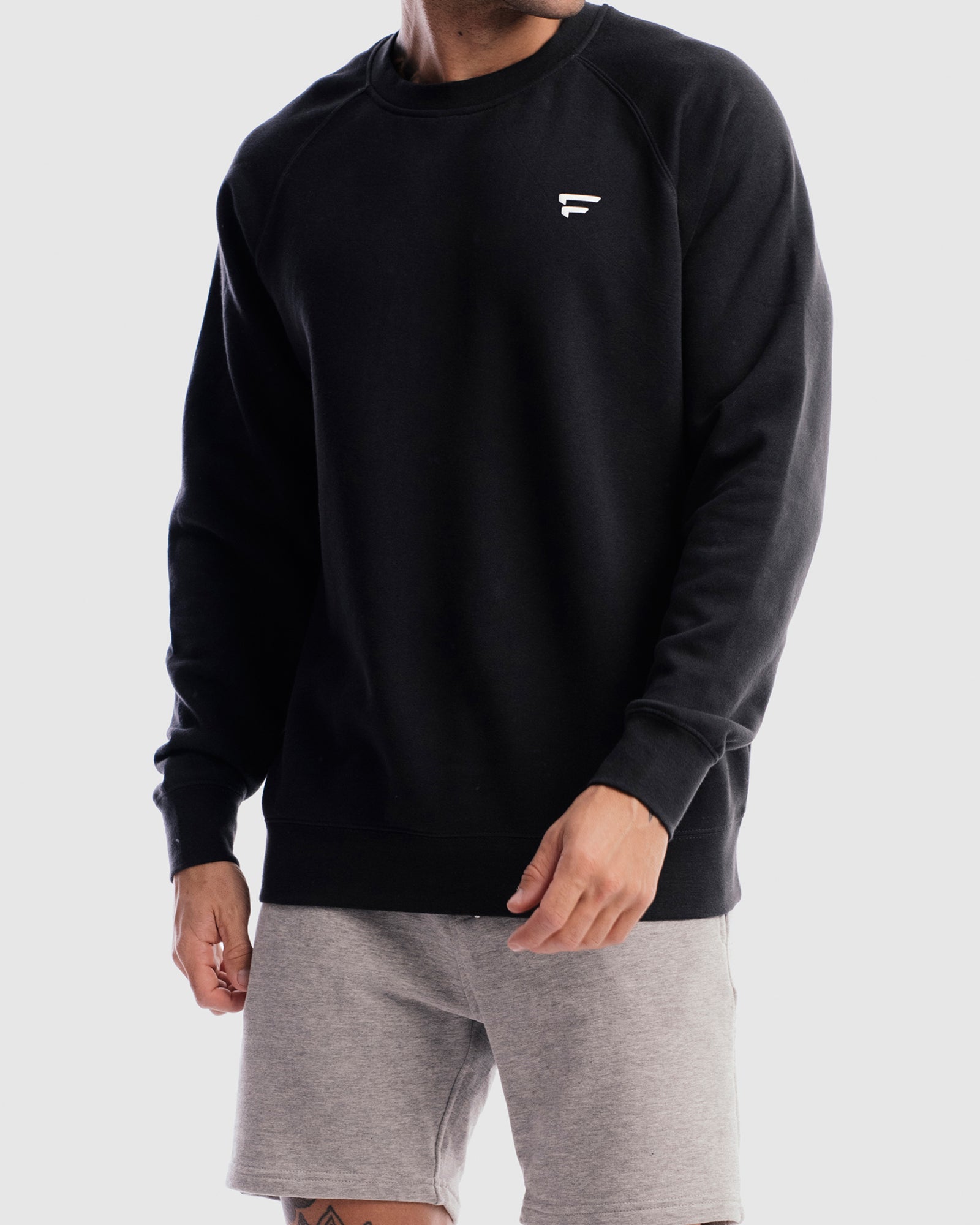 Performance Crest Rise Crewneck