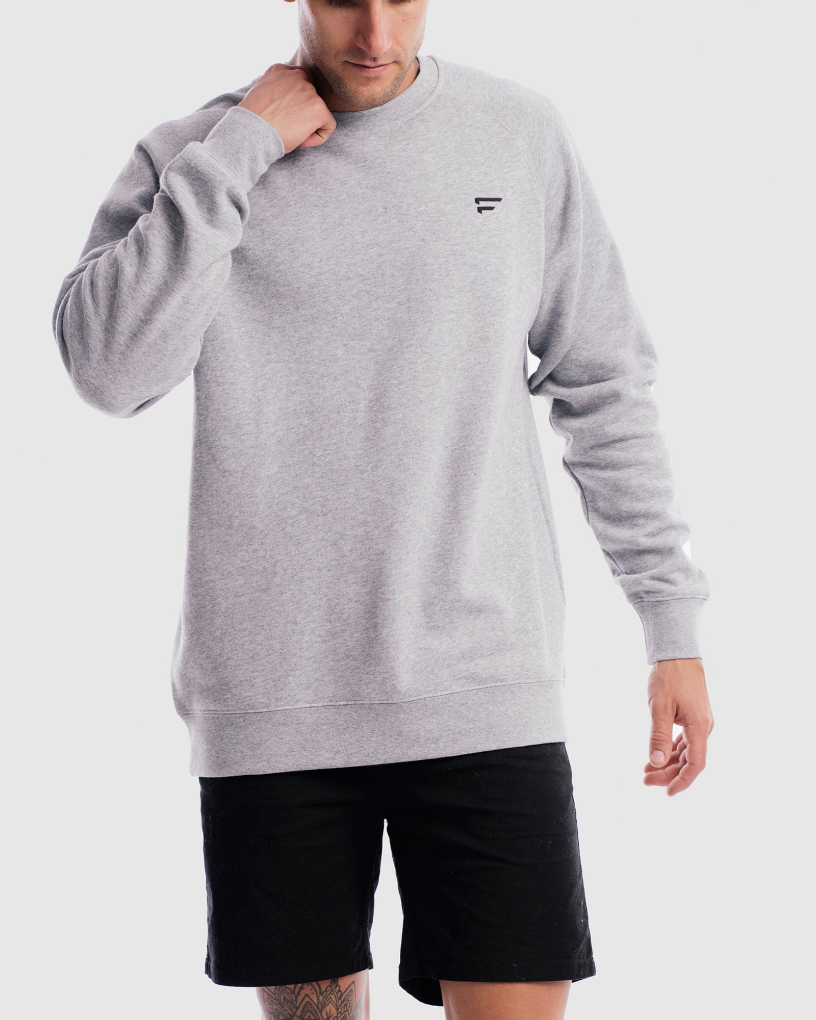 Performance Crest Rise Crewneck