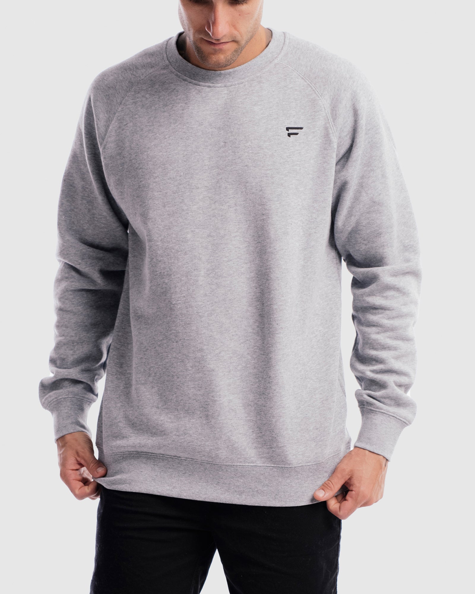 Performance Crest Rise Crewneck