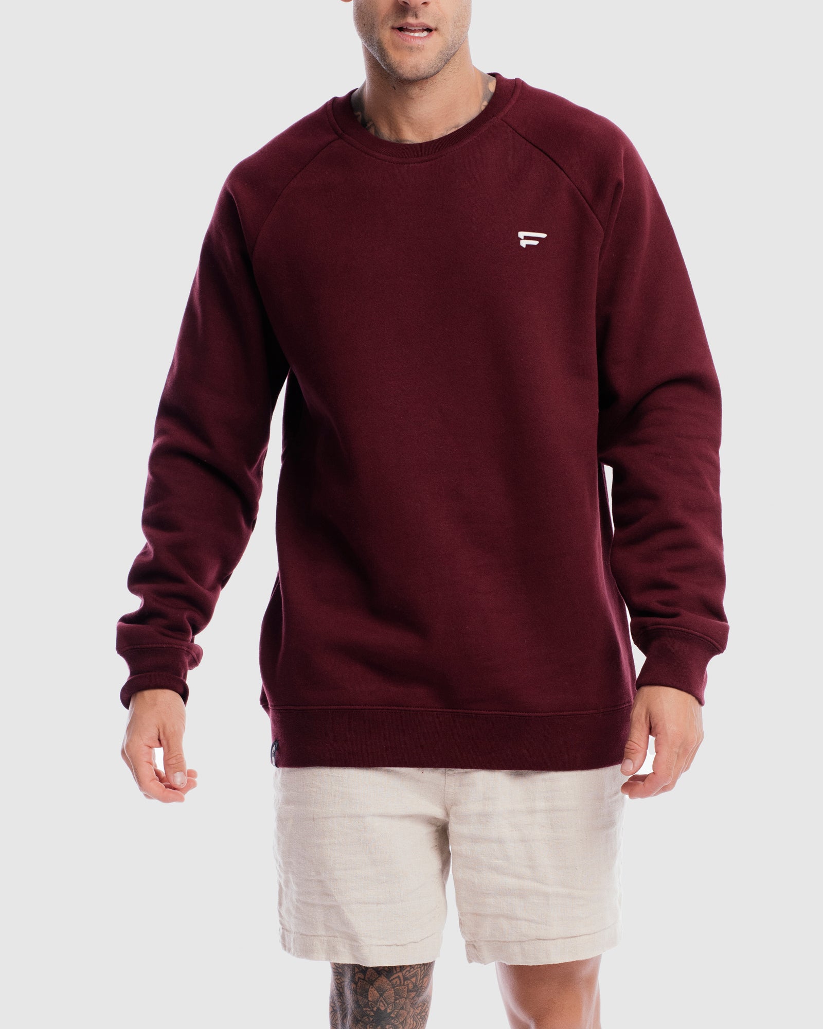 Performance Crest Rise Crewneck