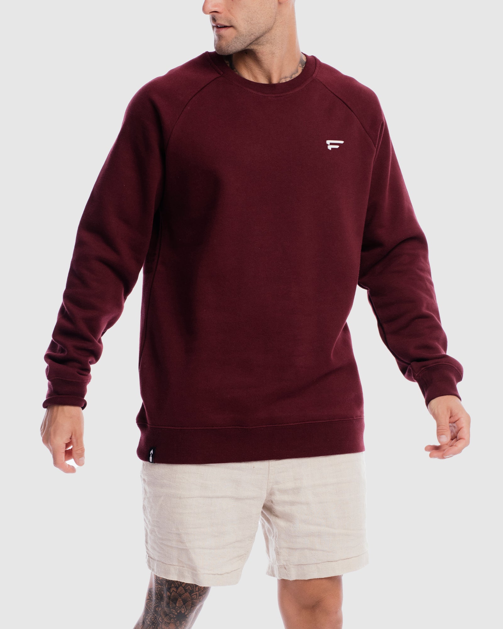 Performance Crest Rise Crewneck