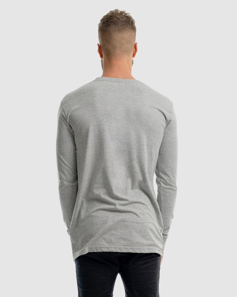 Performance Embroidery Long Sleeve Tee