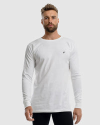 Performance Embroidery Long Sleeve Tee