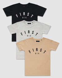 3-Pack Core Logo Tee