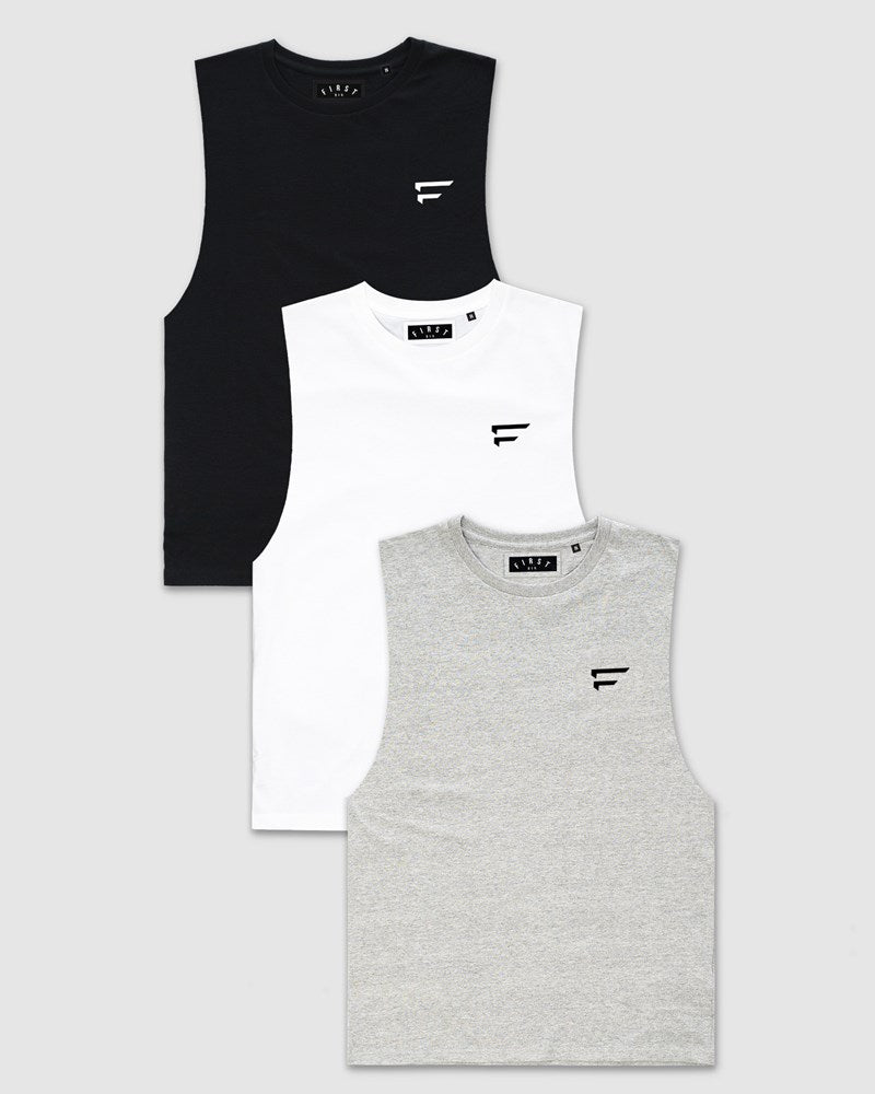 3-Pack Performance Crest Tank