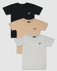 3-Pack Performance Crest Tee