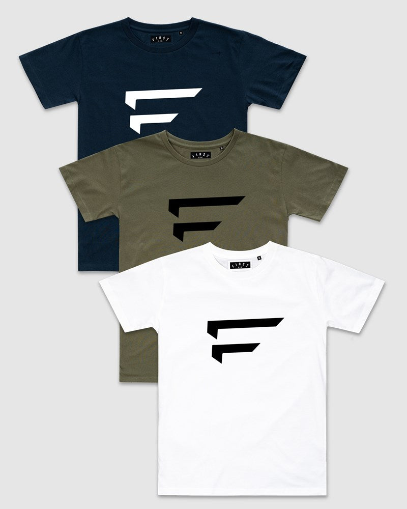 3-Pack Performance Logo Tee