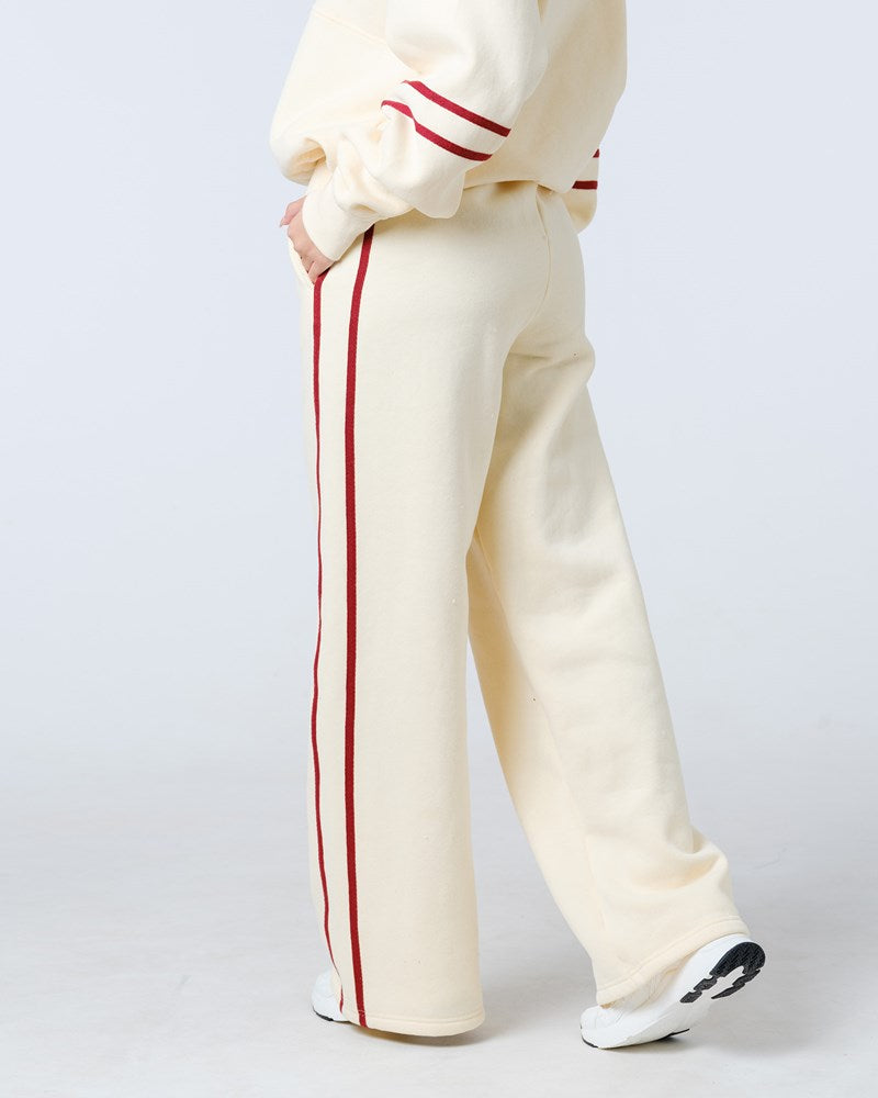 Side Stripe Wide Leg Trackpant