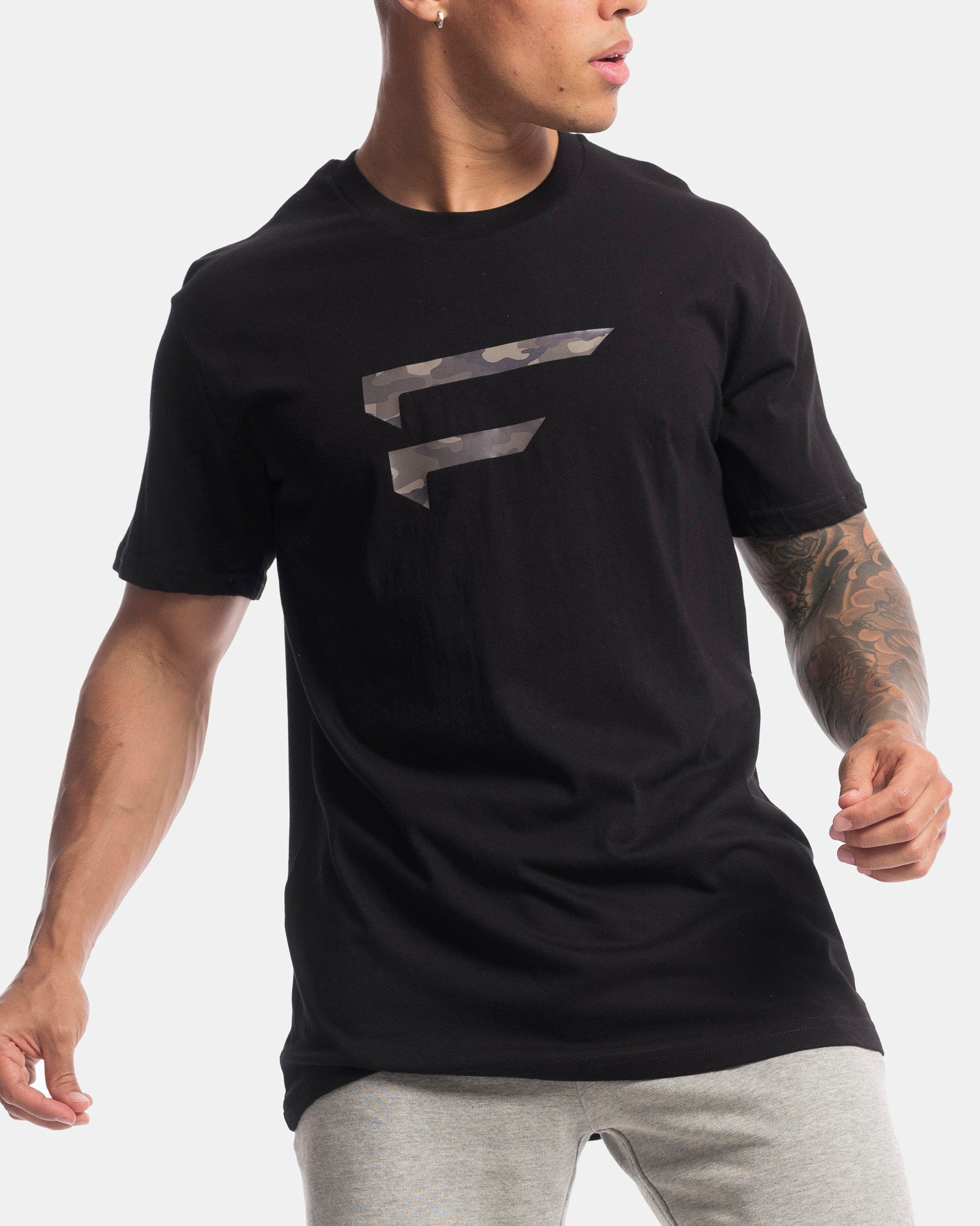 Performance Camo Logo Tee