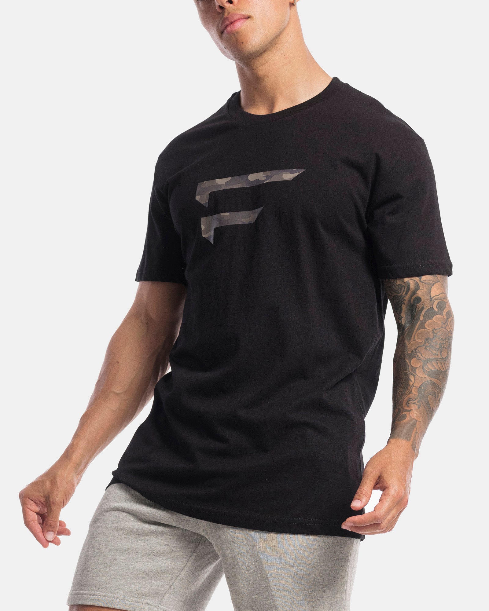 Performance Camo Logo Tee