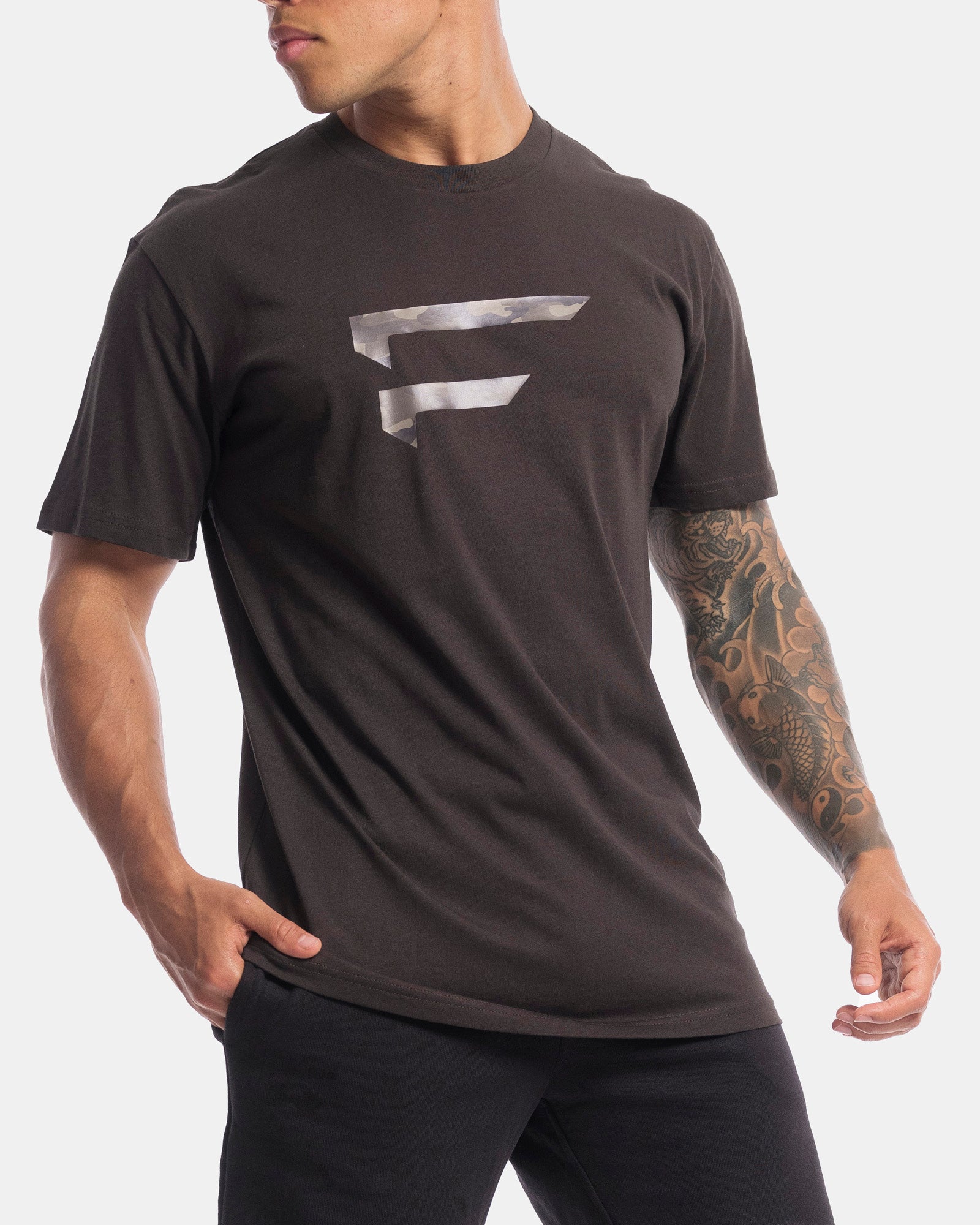 Performance Camo Logo Tee