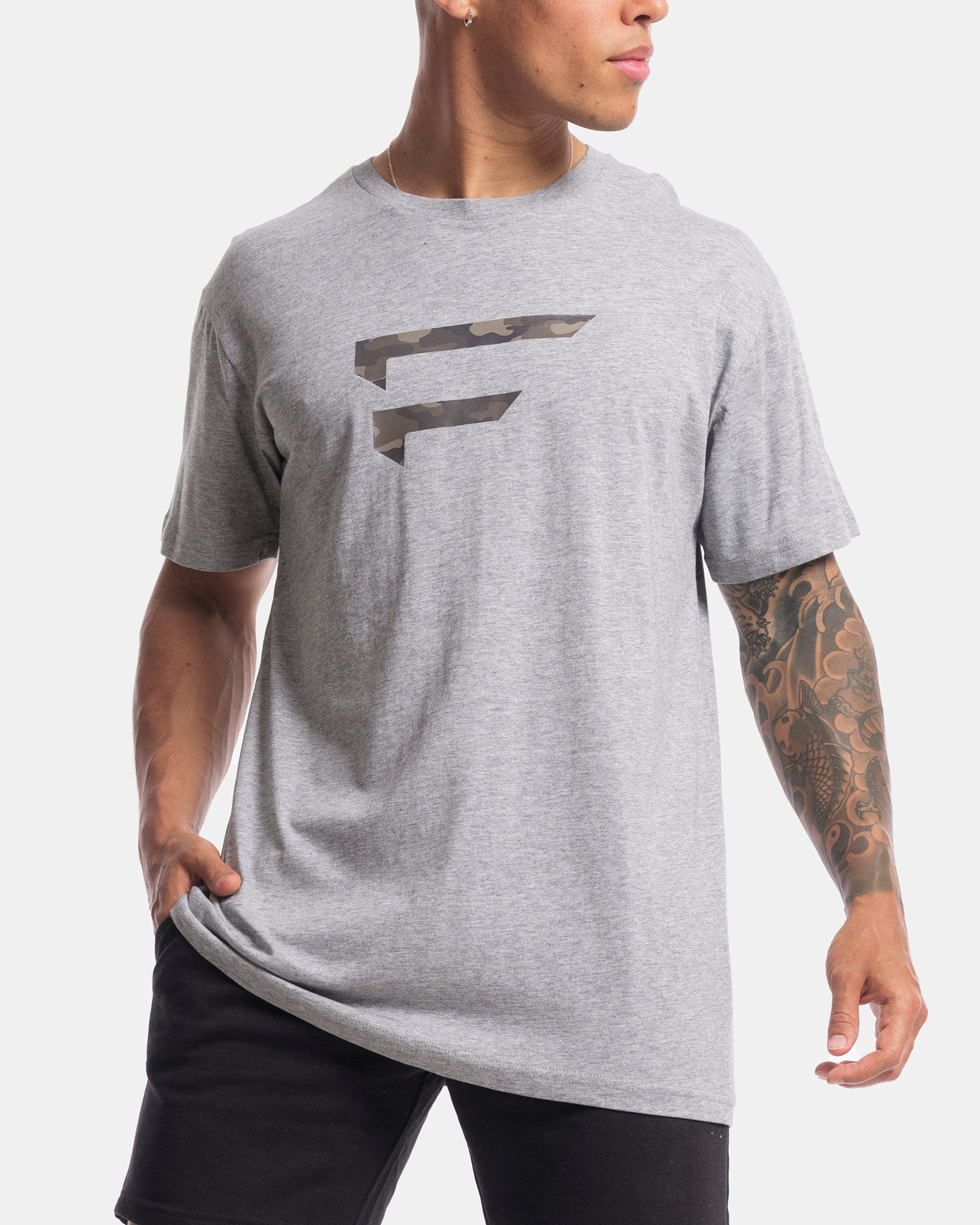 Performance Camo Logo Tee