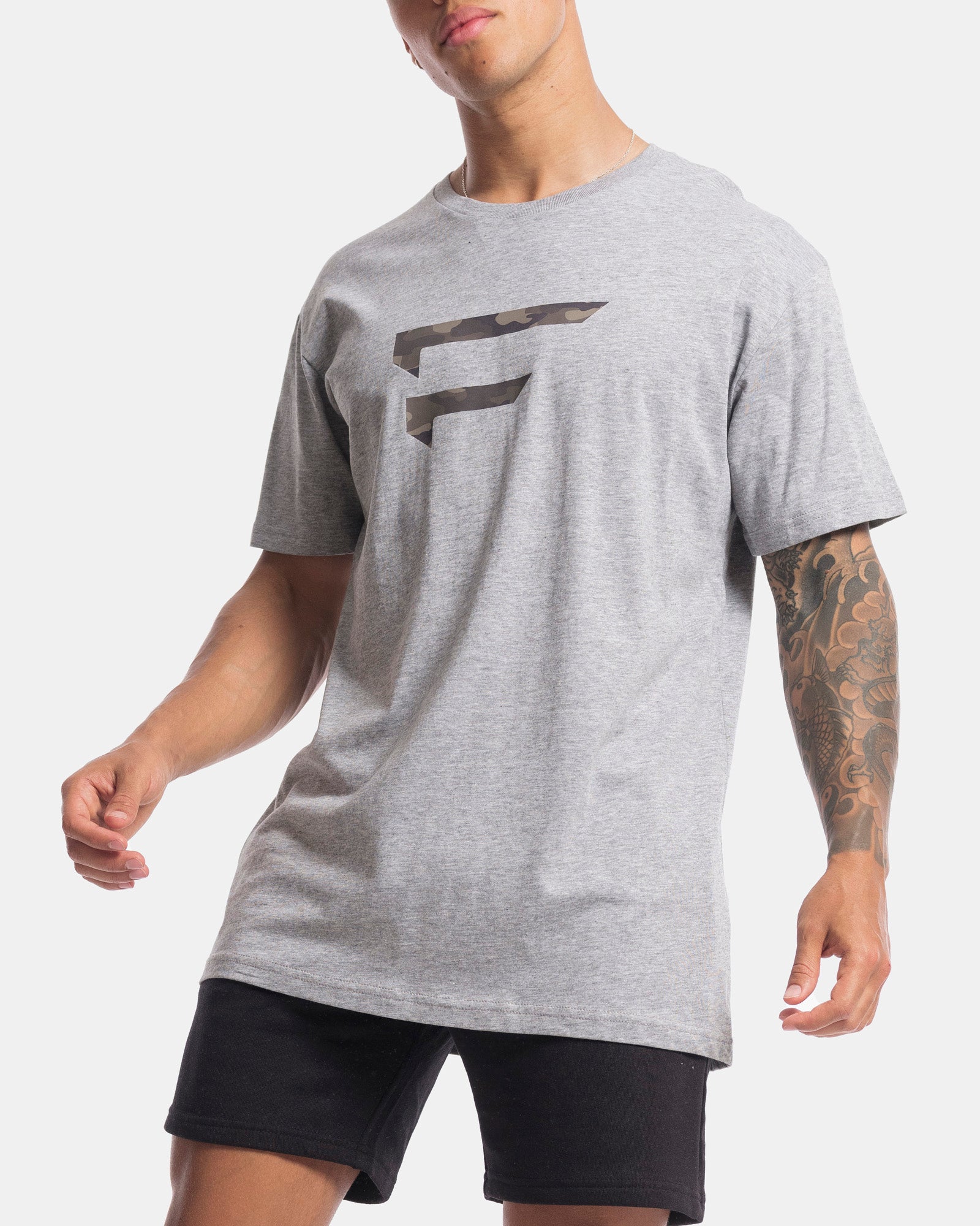 Performance Camo Logo Tee