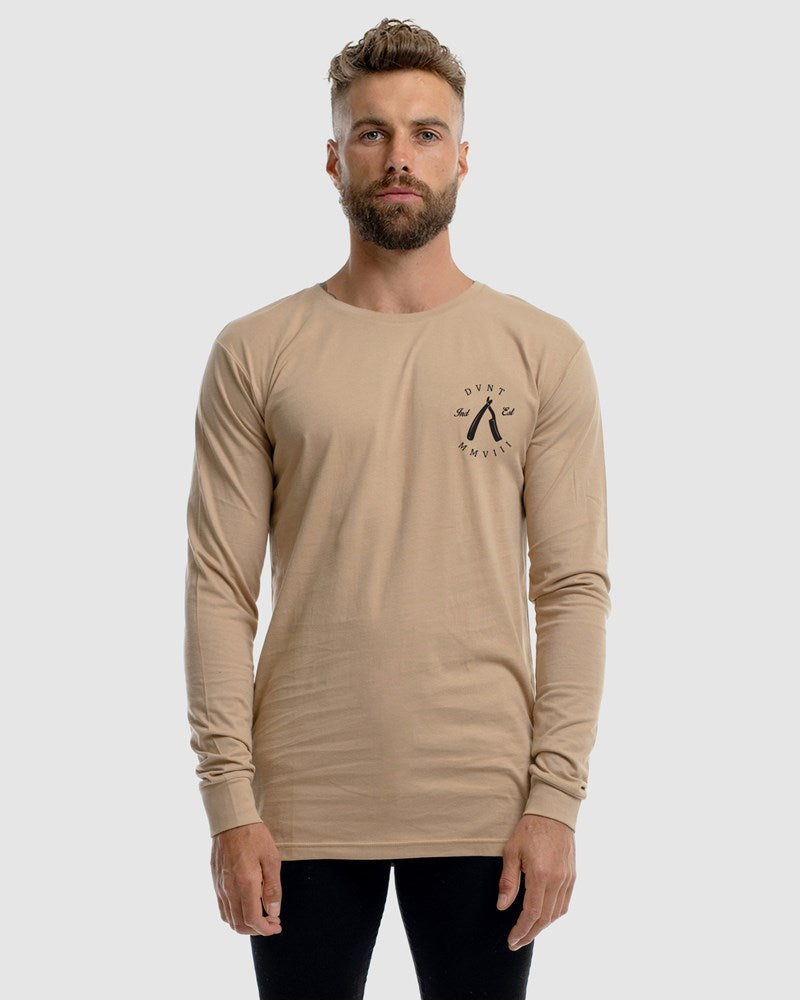 Rough Cuts Long Sleeve Tee