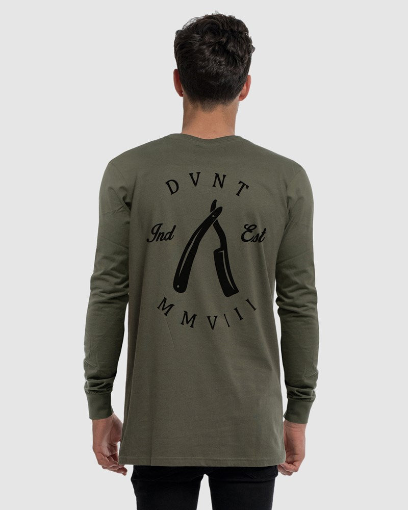 Rough Cuts Long Sleeve Tee