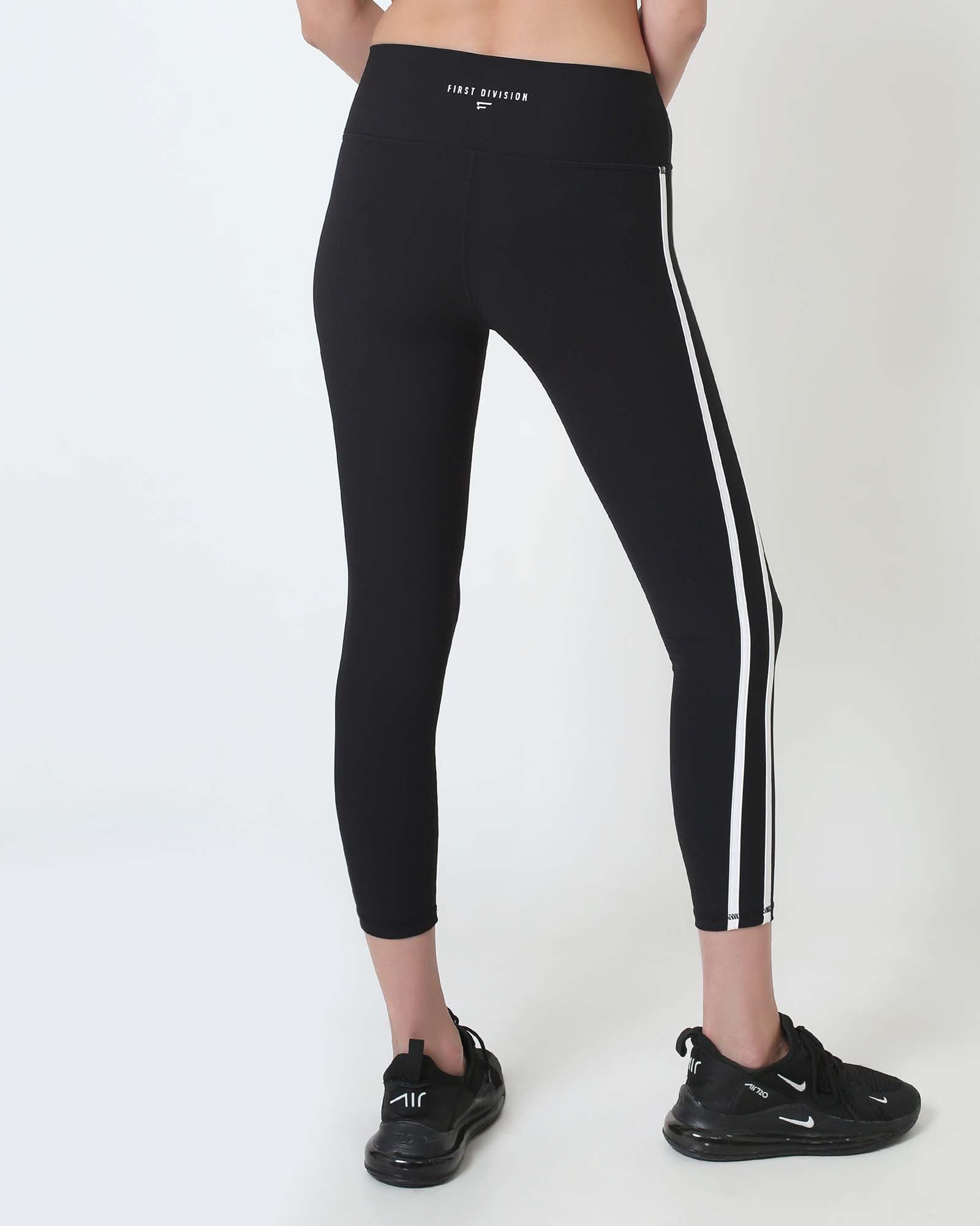 Ribbed Stripe Legging