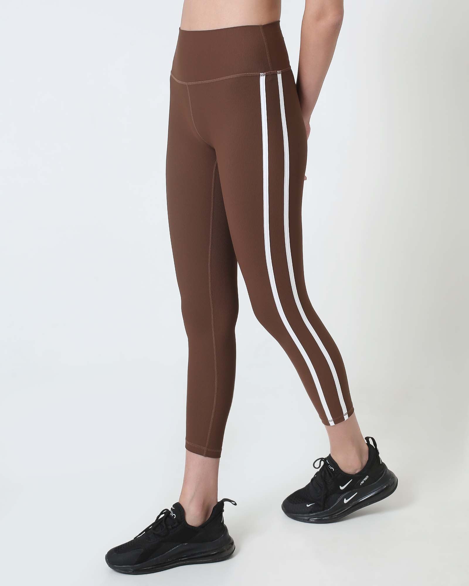 Ribbed Stripe Legging