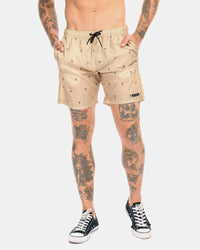 Cow Skull Swim Shorts