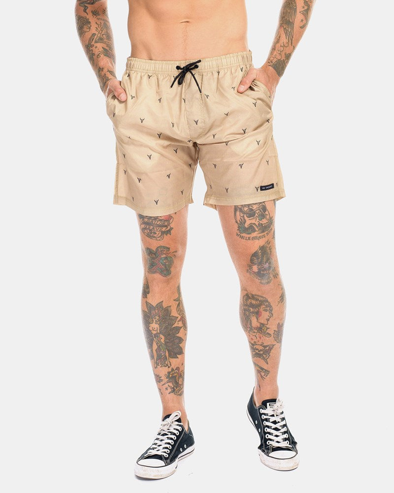 Cow Skull Swim Shorts