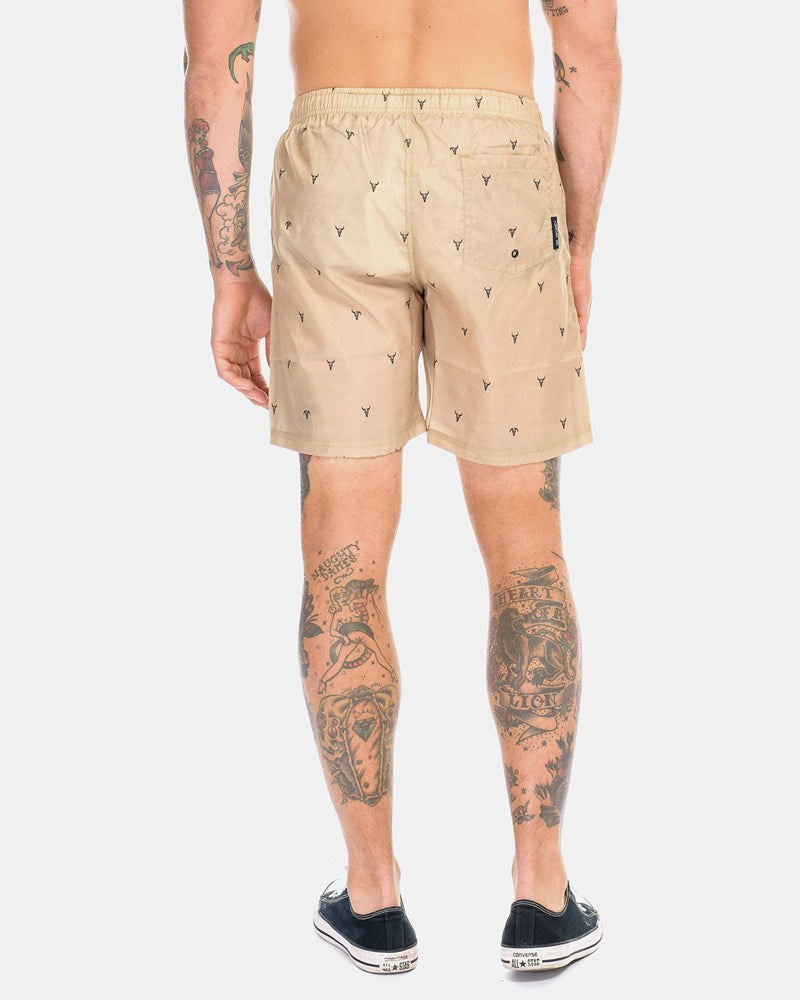 Cow Skull Swim Shorts