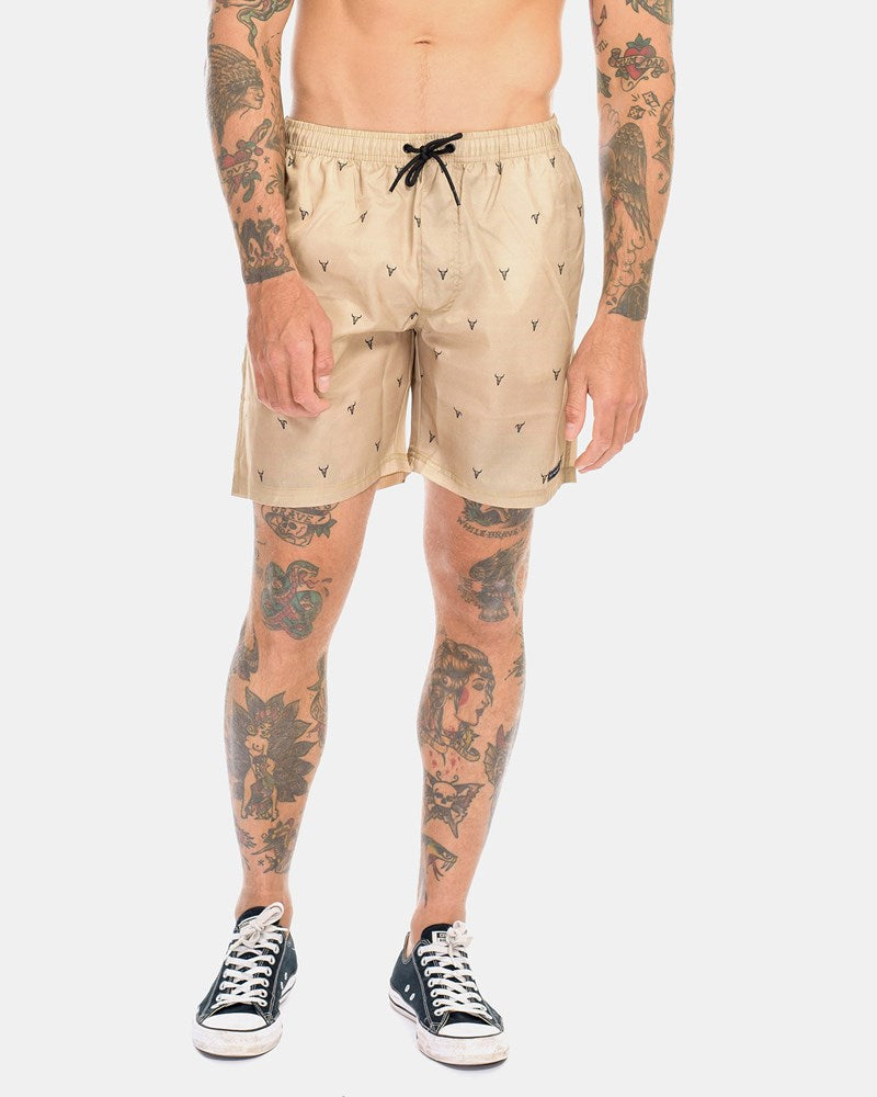Cow Skull Swim Shorts