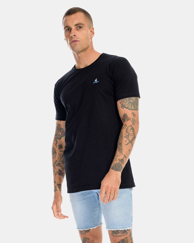 Shark Embroidery Tee