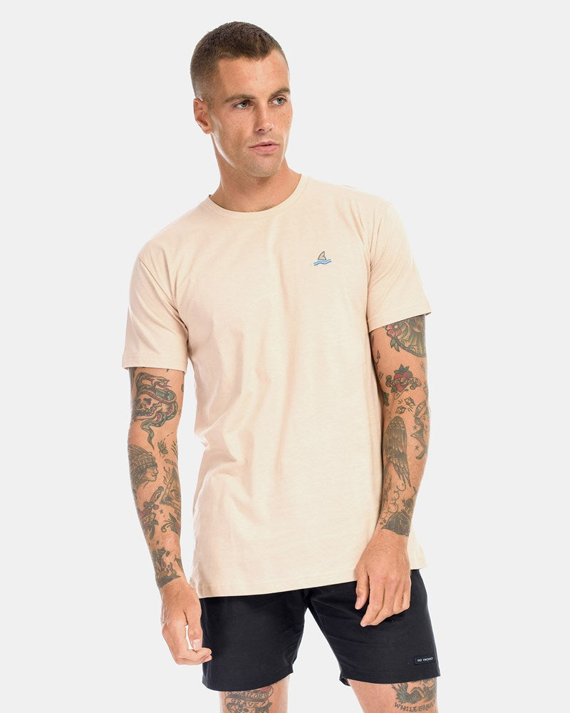 Shark Embroidery Tee