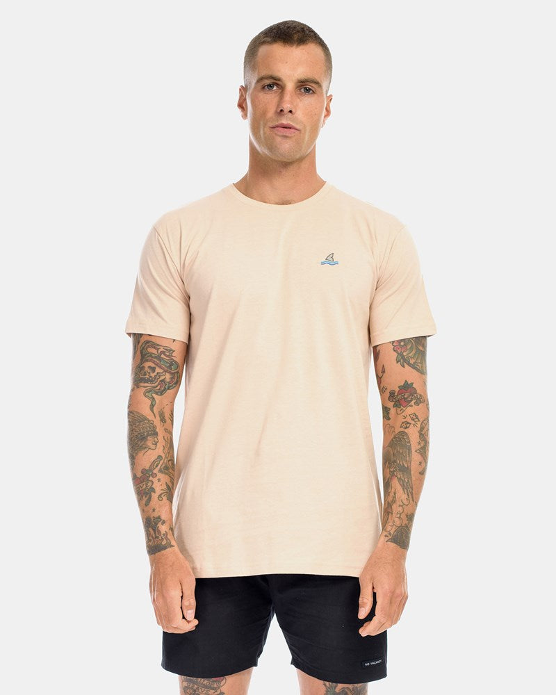 Shark Embroidery Tee