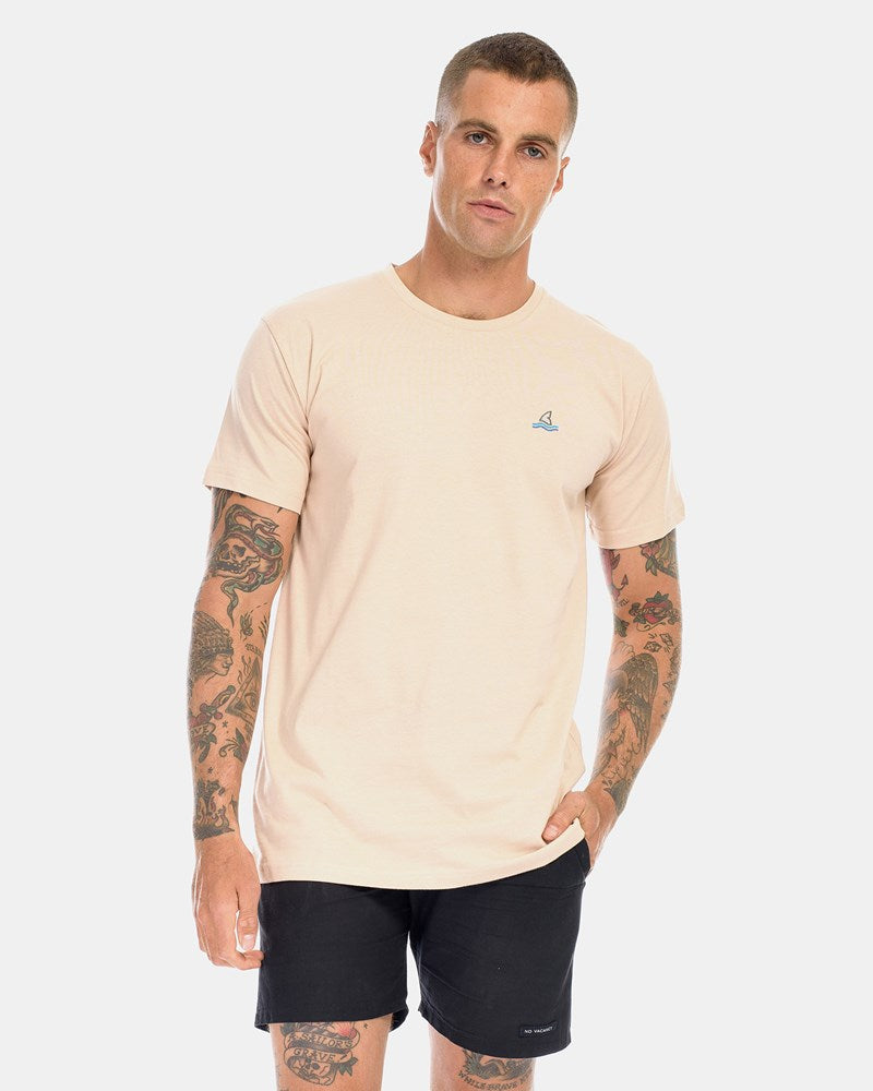 Shark Embroidery Tee
